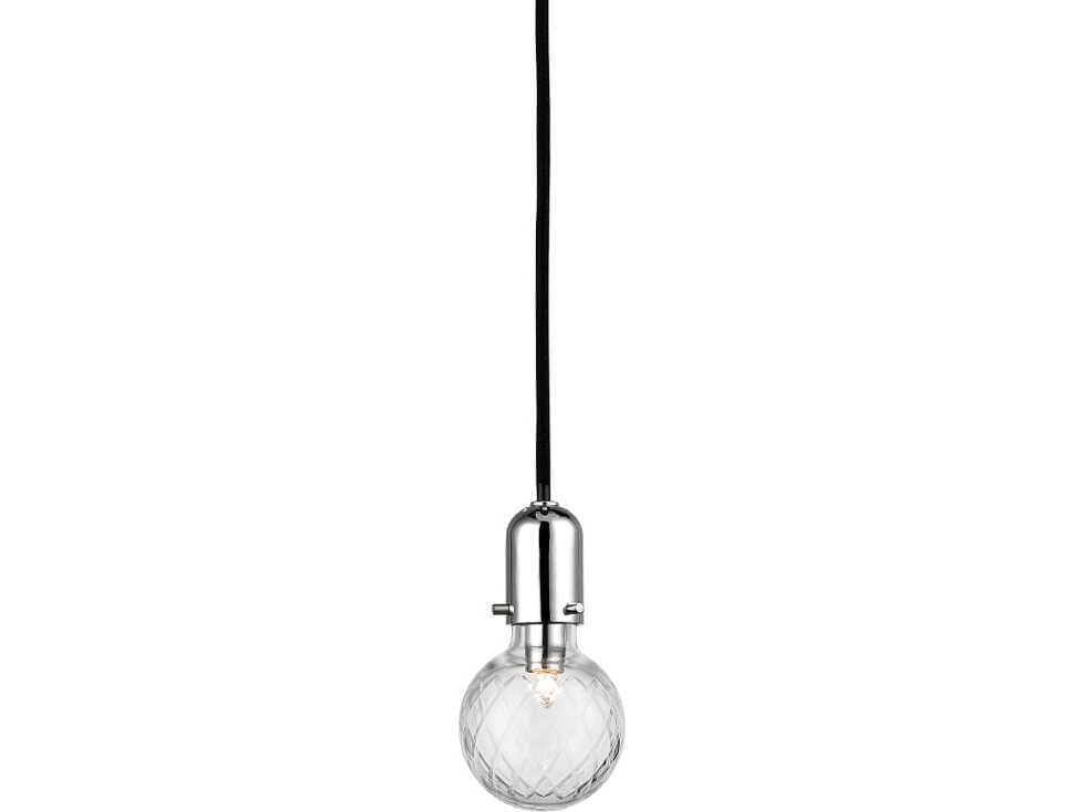 Hudson Valley Marlow 1-Light Polished Nickel Globe Mini Pendant