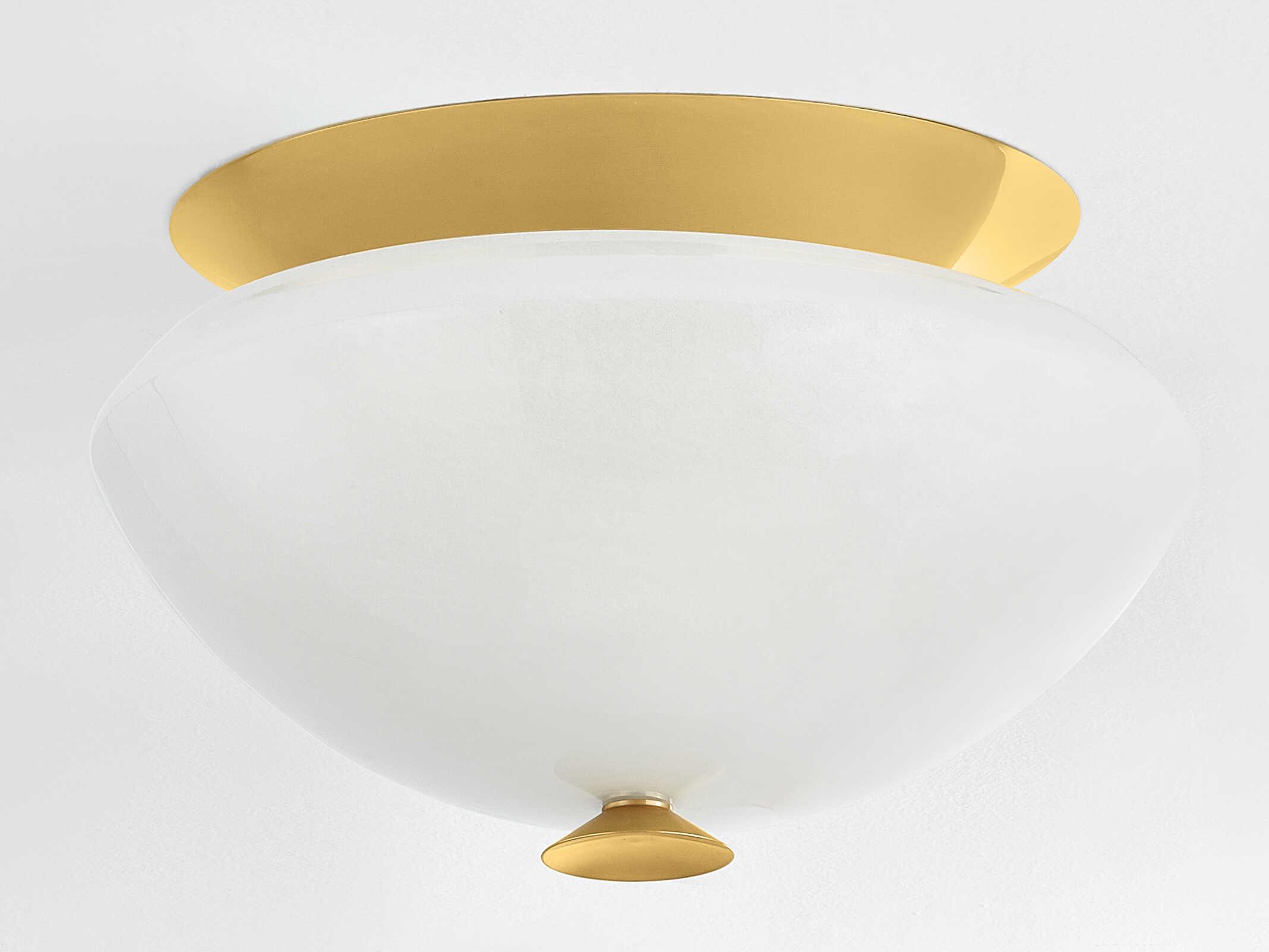 Hudson Valley Pawtucket 2-Light Aged Brass Soft White Bowl Flush Mount