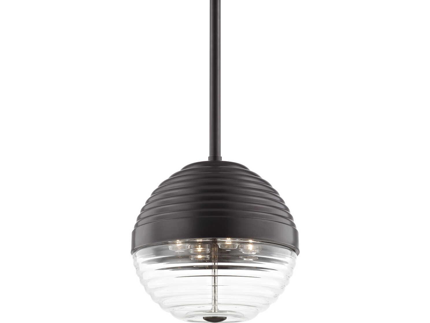 Hudson Valley Easton 4-Light Old Bronze Globe Pendant