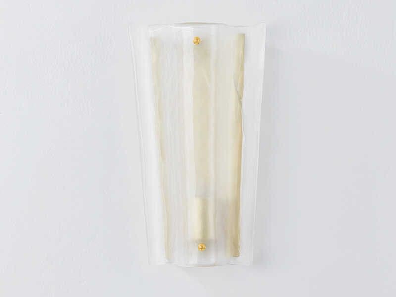Hudson Valley Baxford 1-Light Aged Brass Wall Sconce