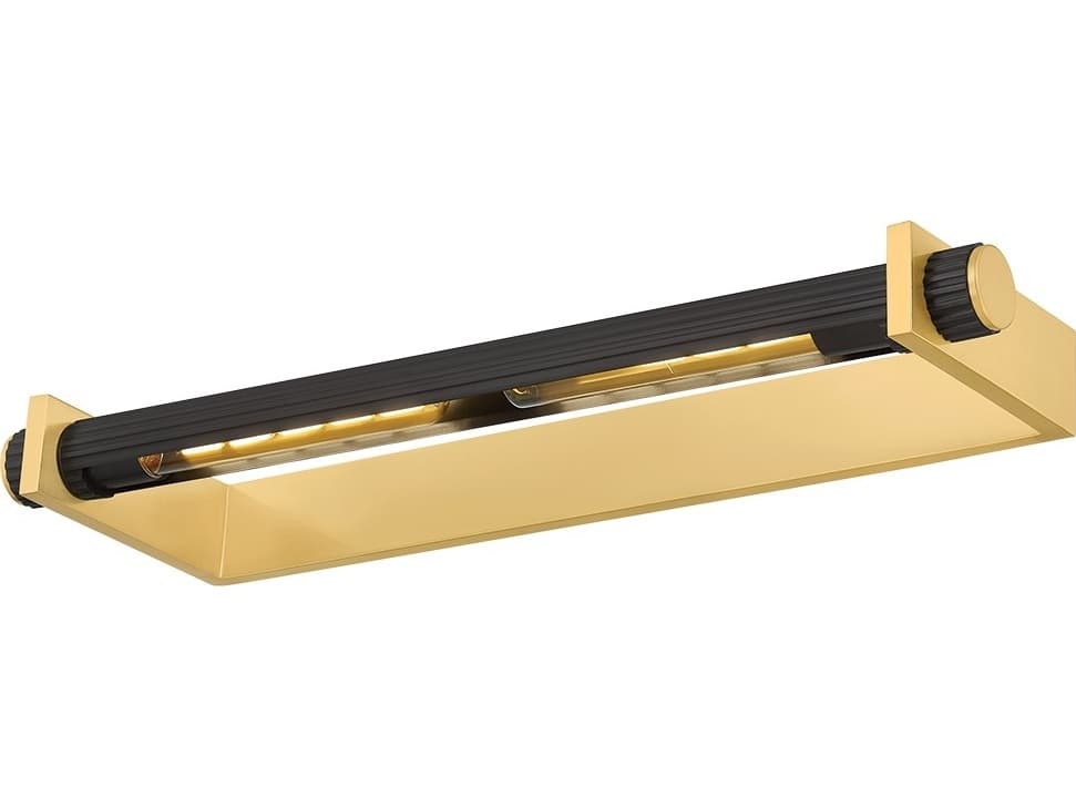 Hudson Valley Judd 2-Light Aged Brass Distressed Bronze Picture Light