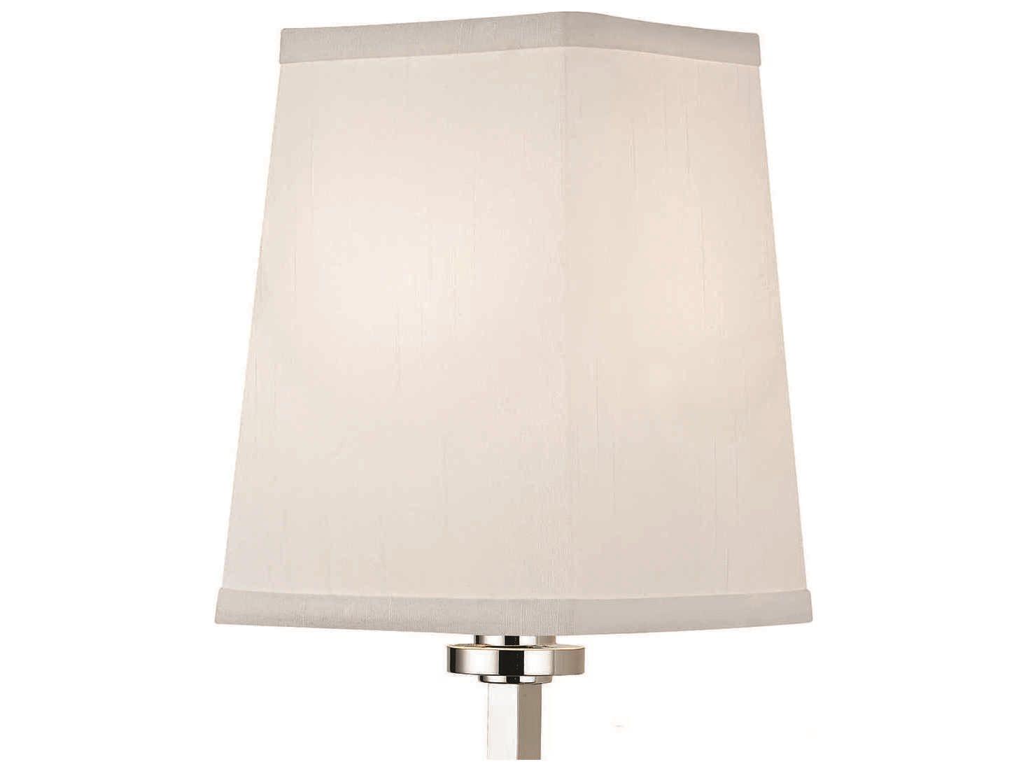 Hudson Valley Fletcher 1-Light Polished Nickel White Wall Sconce