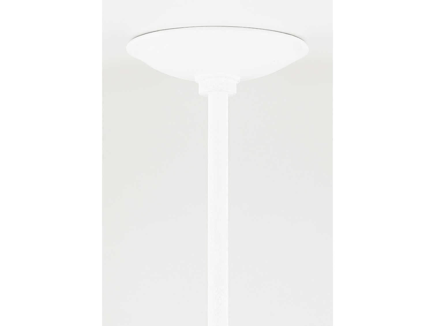 Hudson Valley Fabius 8-Light White Plaster Glass LED Bowl Pendant