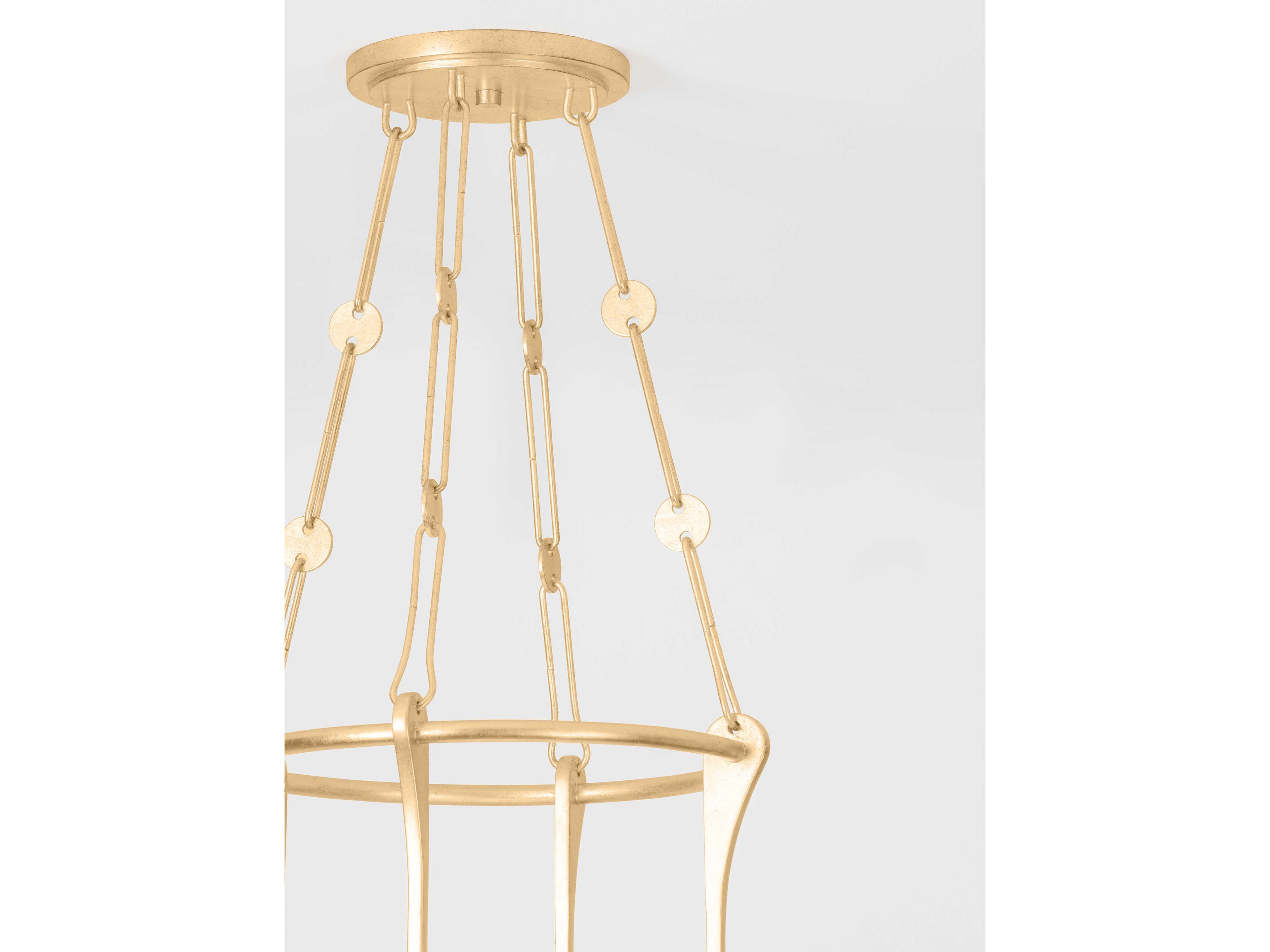 Hudson Valley Verbank 1-Light Vintage Gold Leaf Brass Globe Pendant