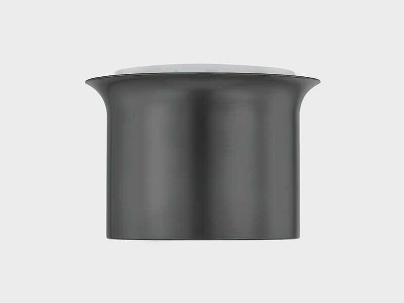 Hudson Valley Noxon 1-Light Distressed Bronze Cylinder Flush Mount