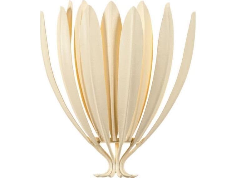 Hudson Valley Whitfield 1-Light Cream Plaster White Wall Sconce