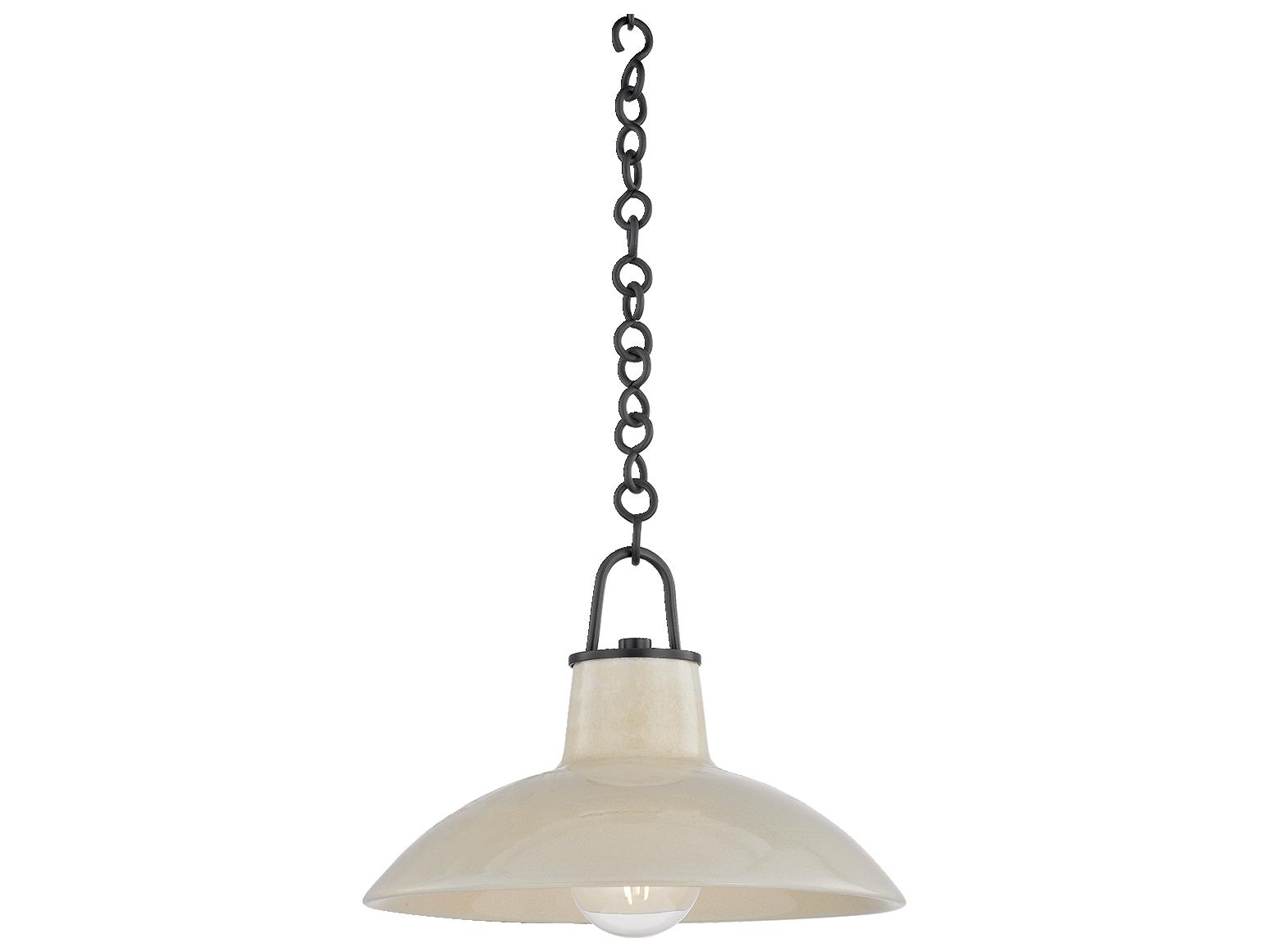 Hudson Valley Pottersville 1-Light Bronze Dome Mini Pendant