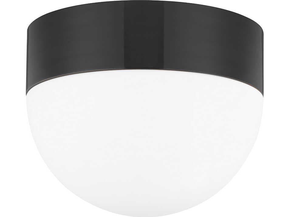 Hudson Valley Adams 3-Light Old Bronze Glass Bowl Dome Flush Mount