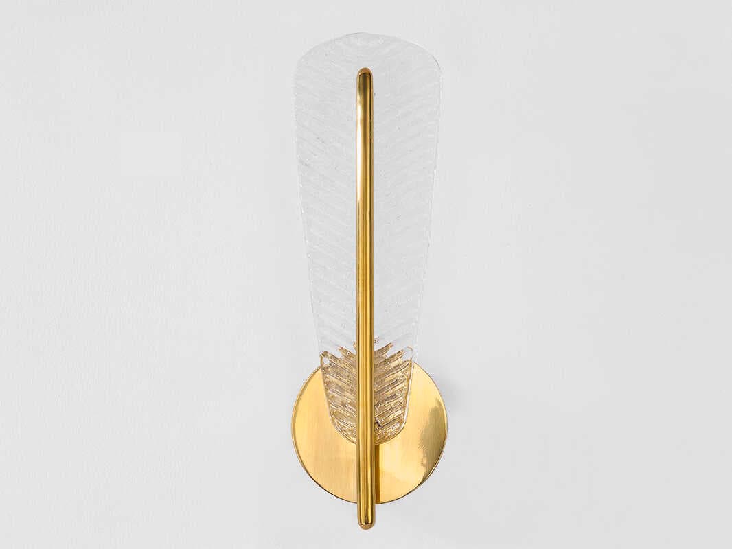 Hudson Valley Passaic 1-Light Aged Brass Wall Sconce