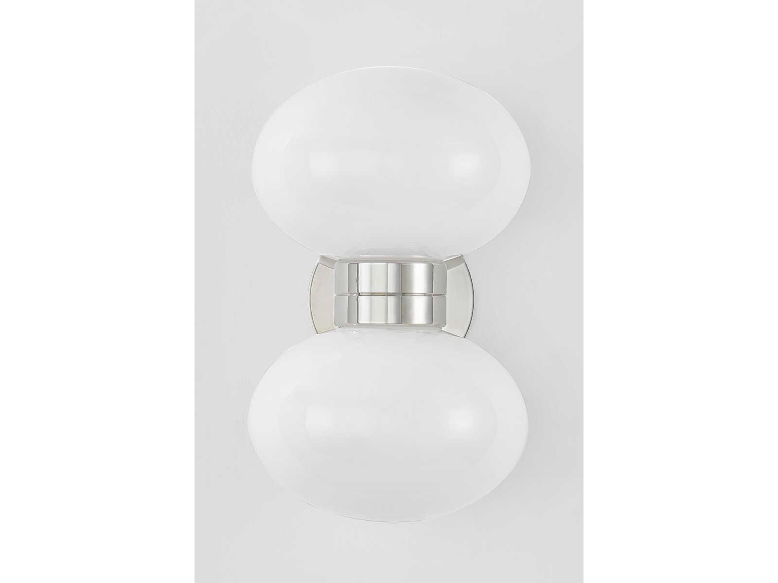 Hudson Valley Otsego 2-Light Polished Nickel Wall Sconce