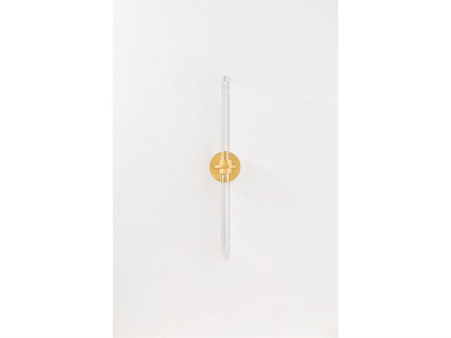 Hudson Valley Knighton 2-Light Aged Brass Vanity Light