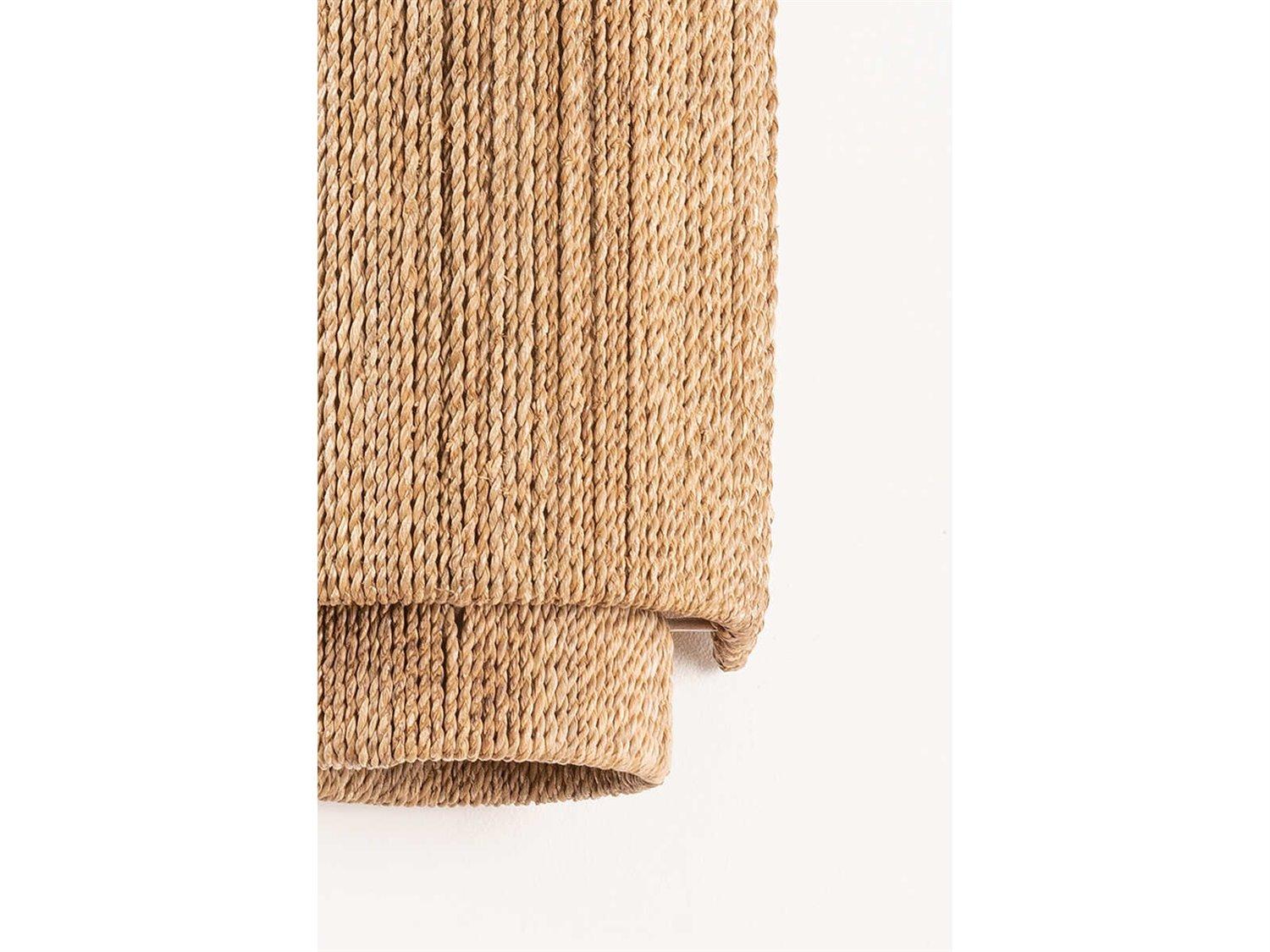 Hudson Valley Metuchen 1-Light Vintage Gold Leaf Brown Wall Sconce