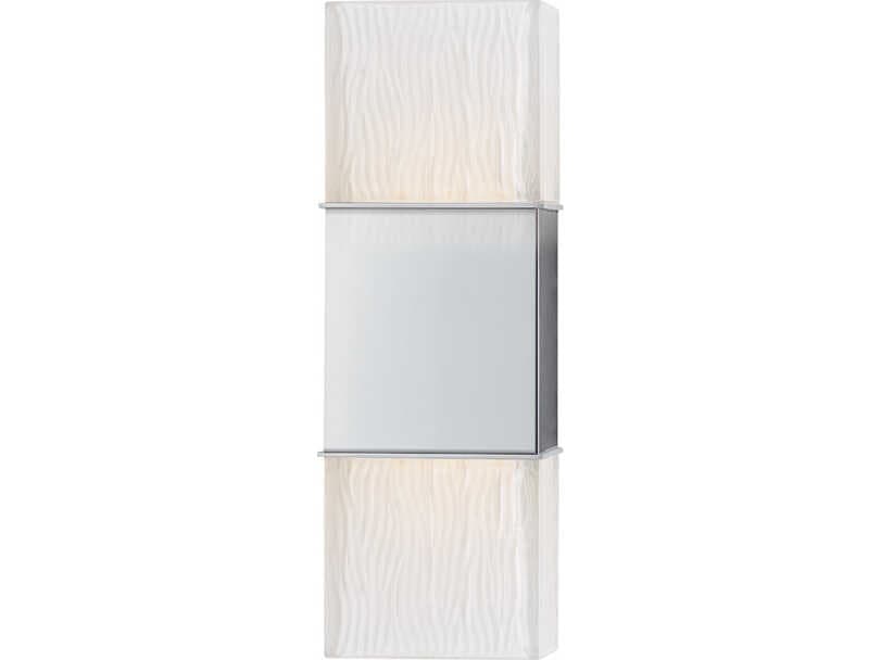 Hudson Valley Aurora 2-Light Polished Chrome Wall Sconce