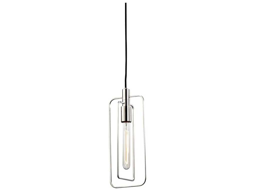 Hudson Valley Masonville 1-Light Polished Nickel Mini Pendant