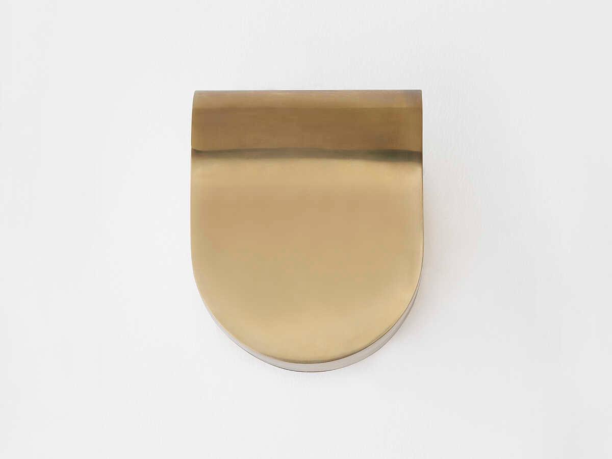 Hudson Valley Briarwood 1-Light Aged Brass Glass LED Wall Sconce