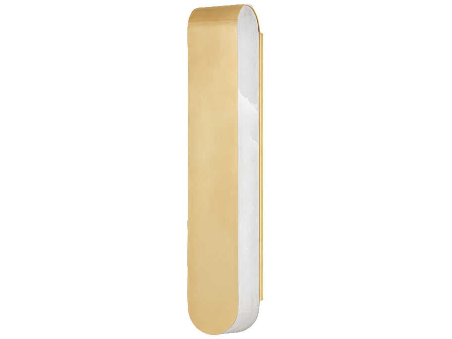 Hudson Valley Briarwood 2-Light Aged Brass Glass LED Wall Sconce