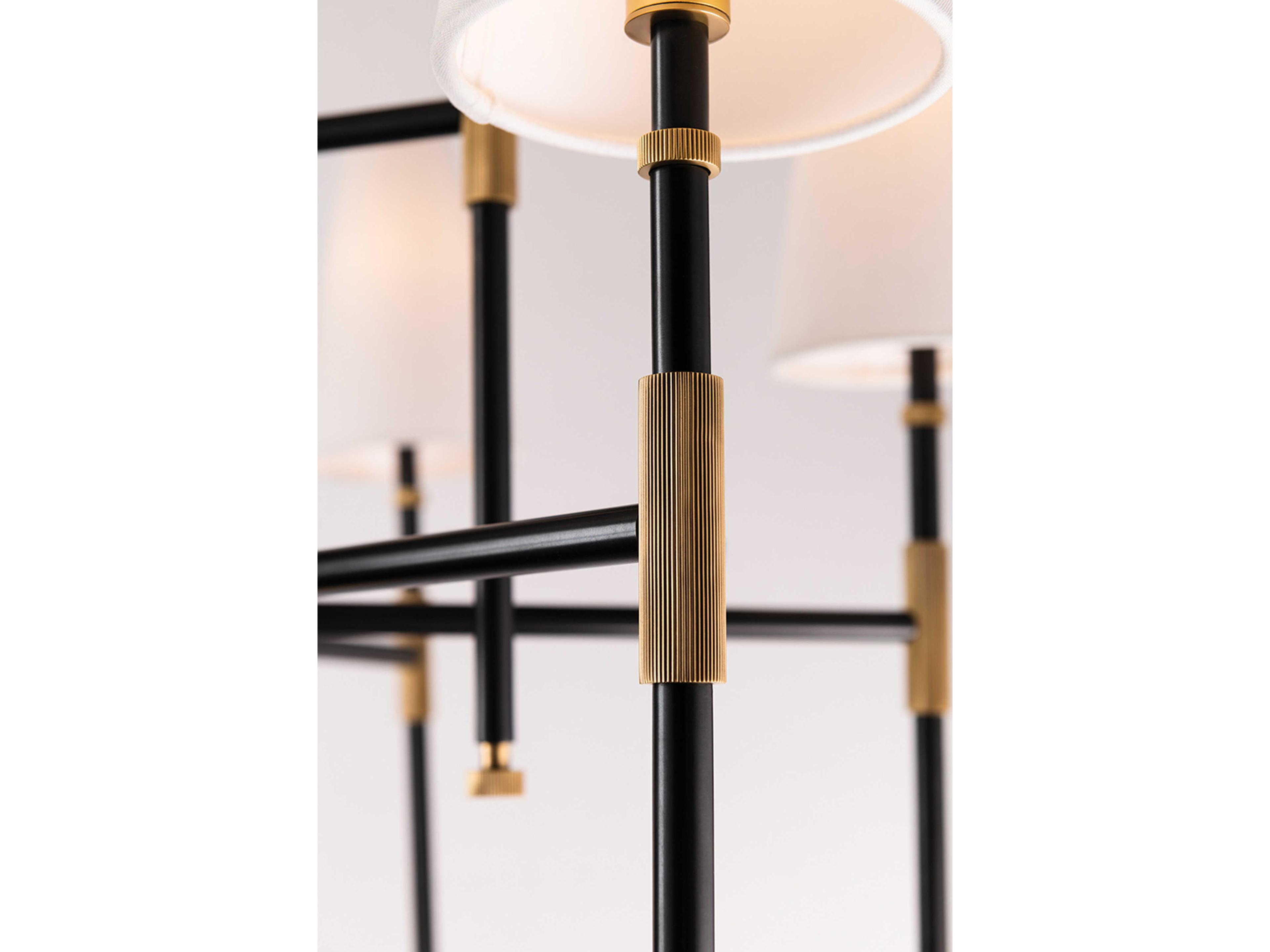 Hudson Valley Bowery 15-Light Aged Old Bronze Glass LED Candelabra Empire Tiered Chandelier