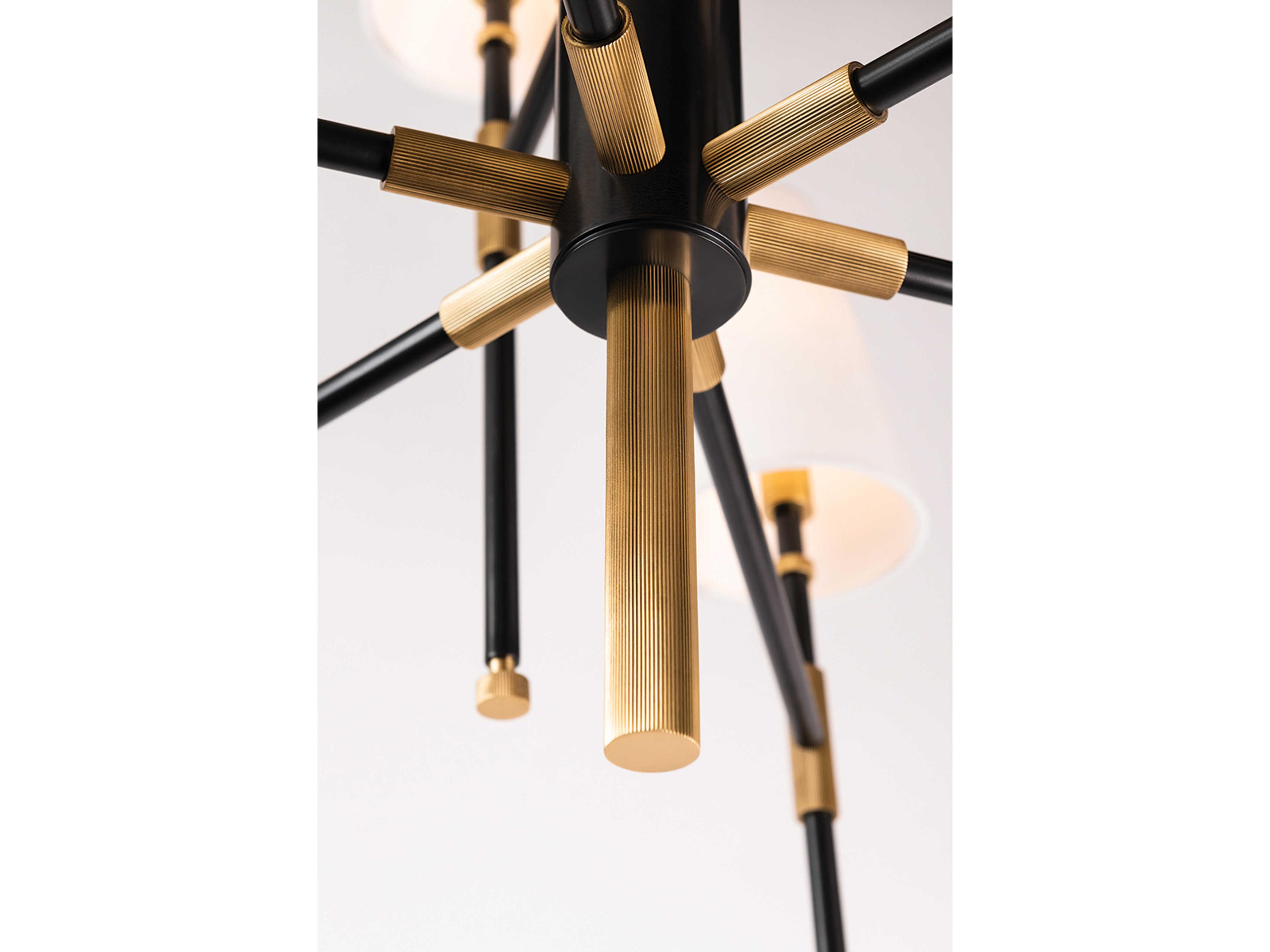 Hudson Valley Bowery 15-Light Aged Old Bronze Glass LED Candelabra Empire Tiered Chandelier