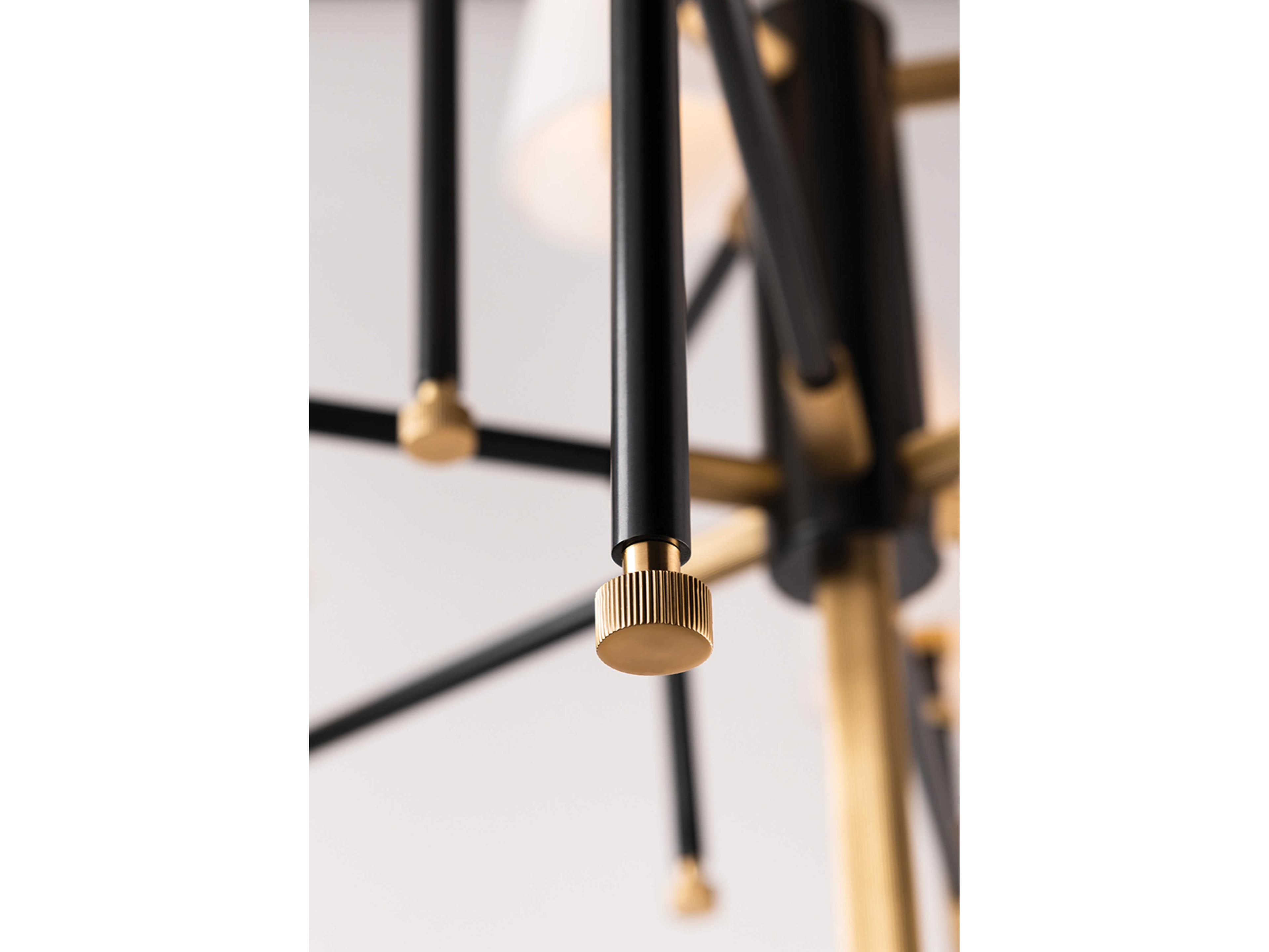 Hudson Valley Bowery 15-Light Aged Old Bronze Glass LED Candelabra Empire Tiered Chandelier