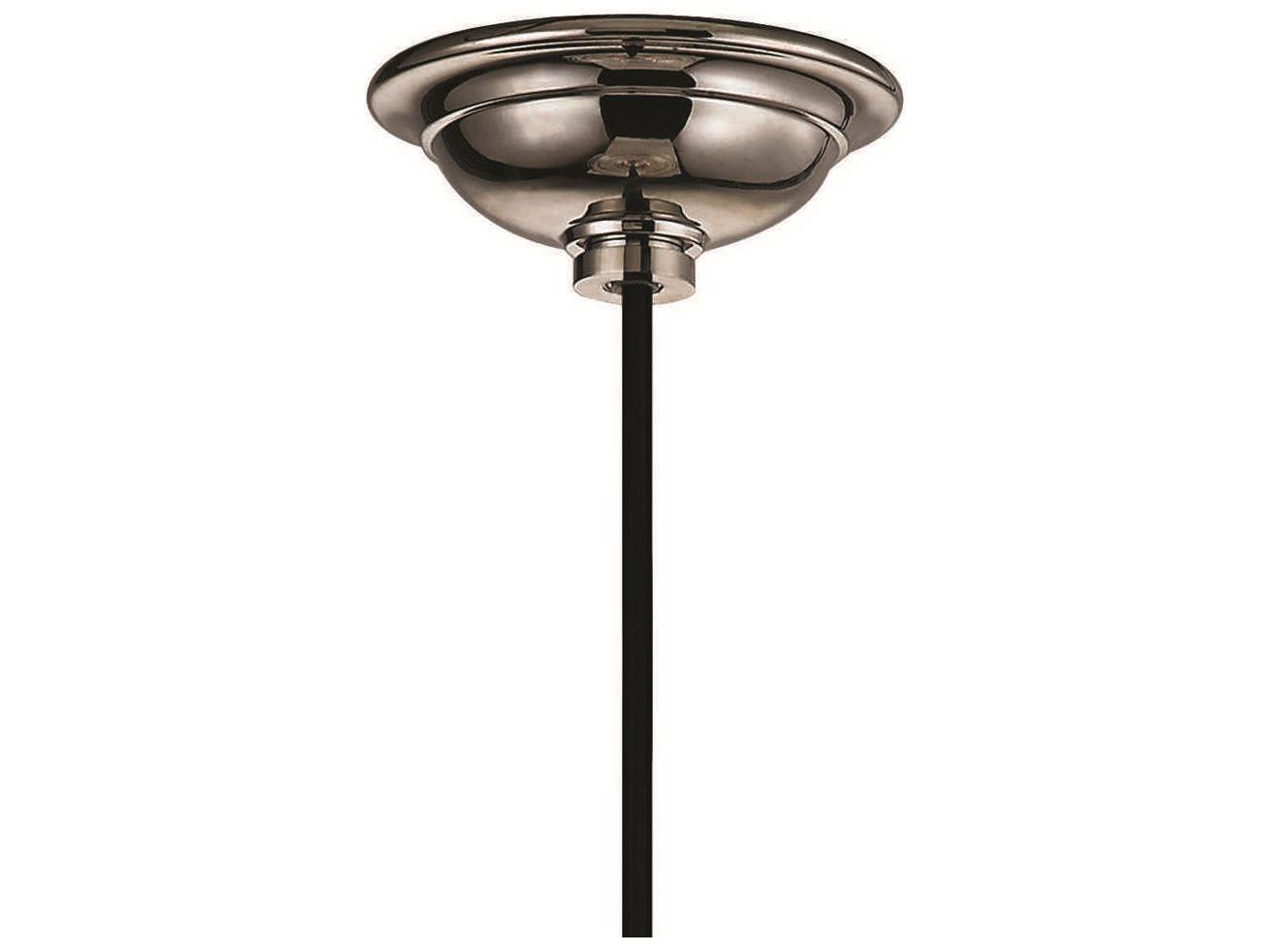 Hudson Valley Washington 4-Light Polished Nickel Clear Glass Candelabra Chandelier