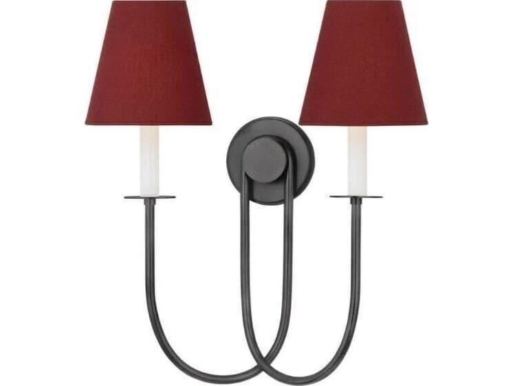 Hudson Valley Midtown 2-Light Old Bronze Wall Sconce