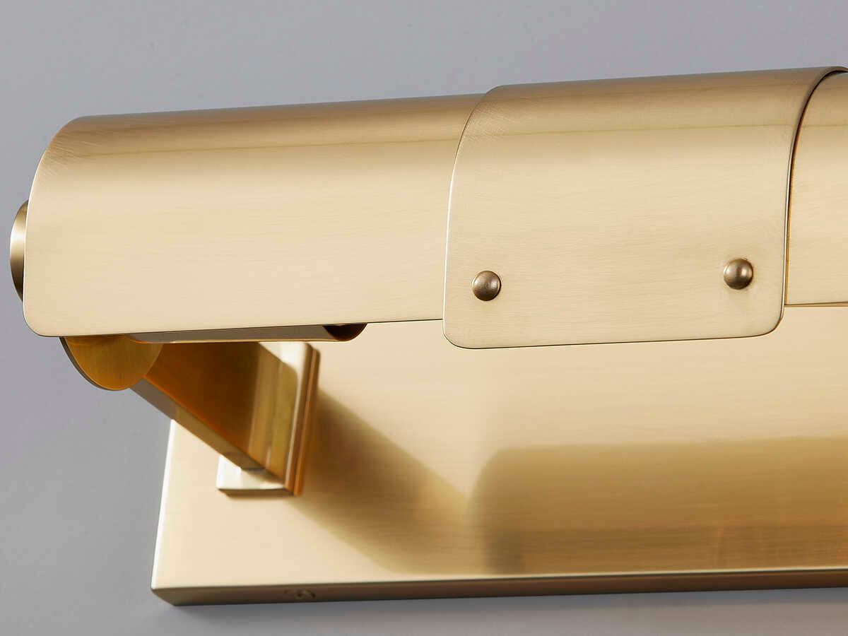 Hudson Valley Oneonta 1-Light Aged Brass Picture Light