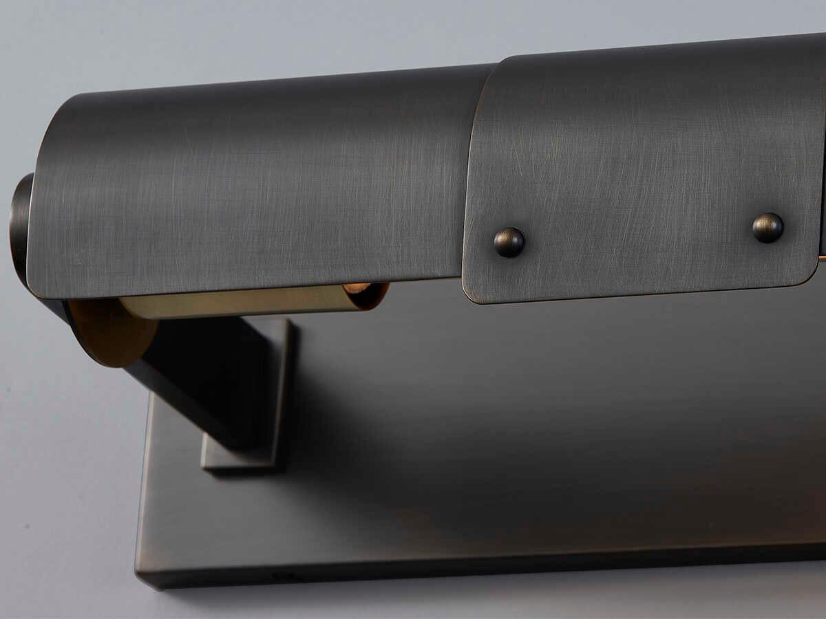 Hudson Valley Oneonta 1-Light Distressed Bronze Picture Light