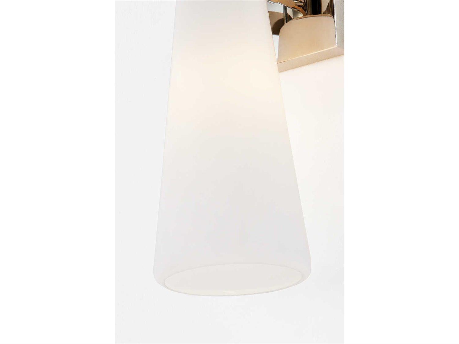 Hudson Valley Trude 1-Light Polished Nickel Wall Sconce