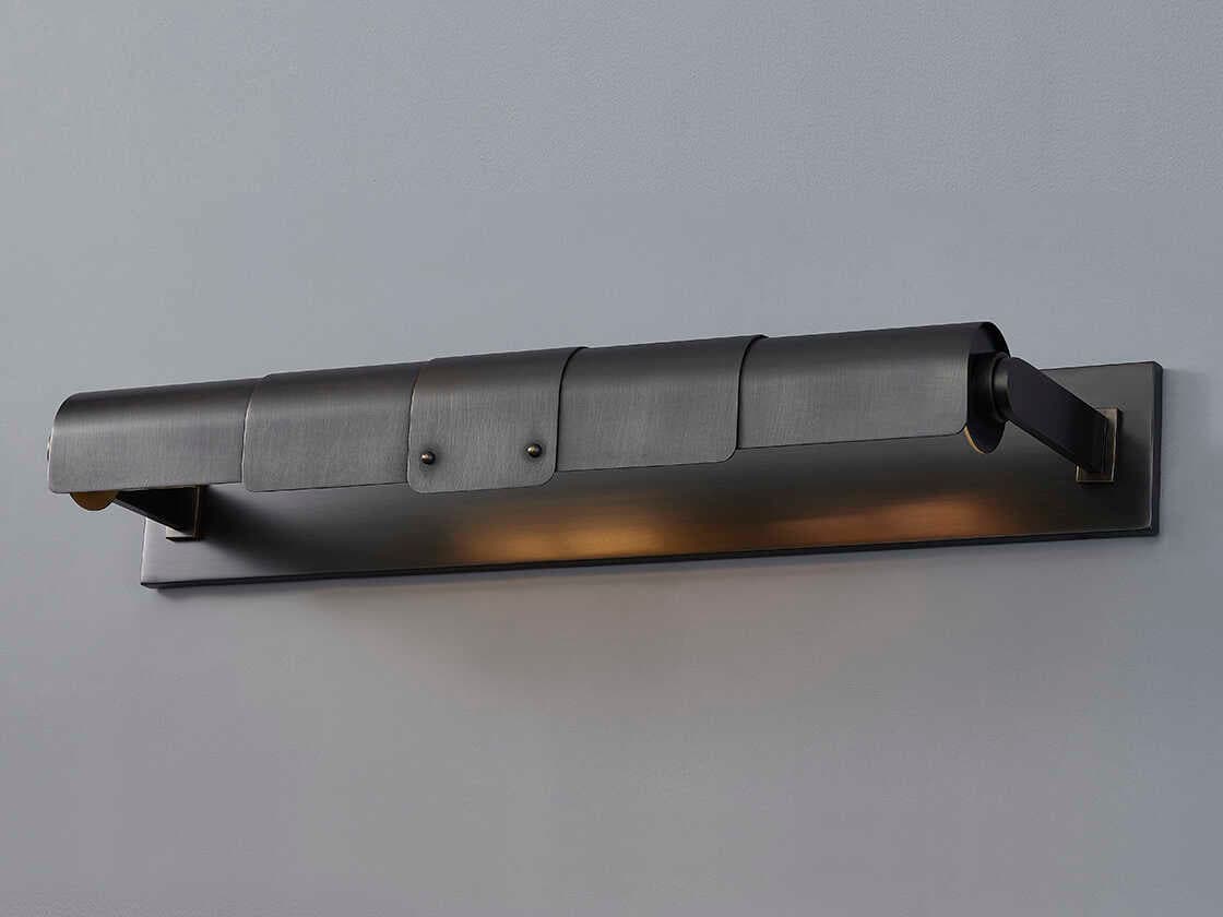 Hudson Valley Oneonta 2-Light Distressed Bronze Picture Light