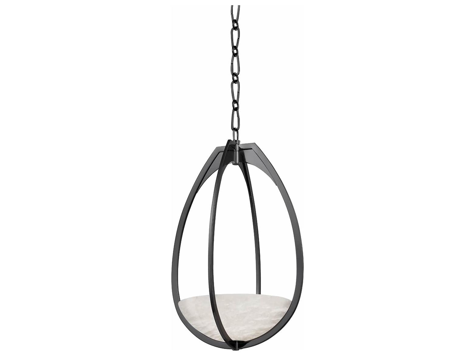 Hudson Valley Lloyd 1-Light Black Nickel LED Pendant
