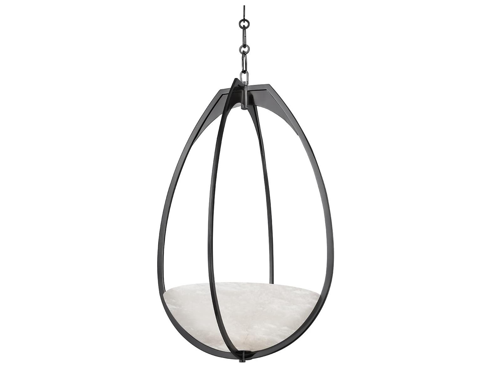Hudson Valley Lloyd 1-Light Black Nickel LED Pendant