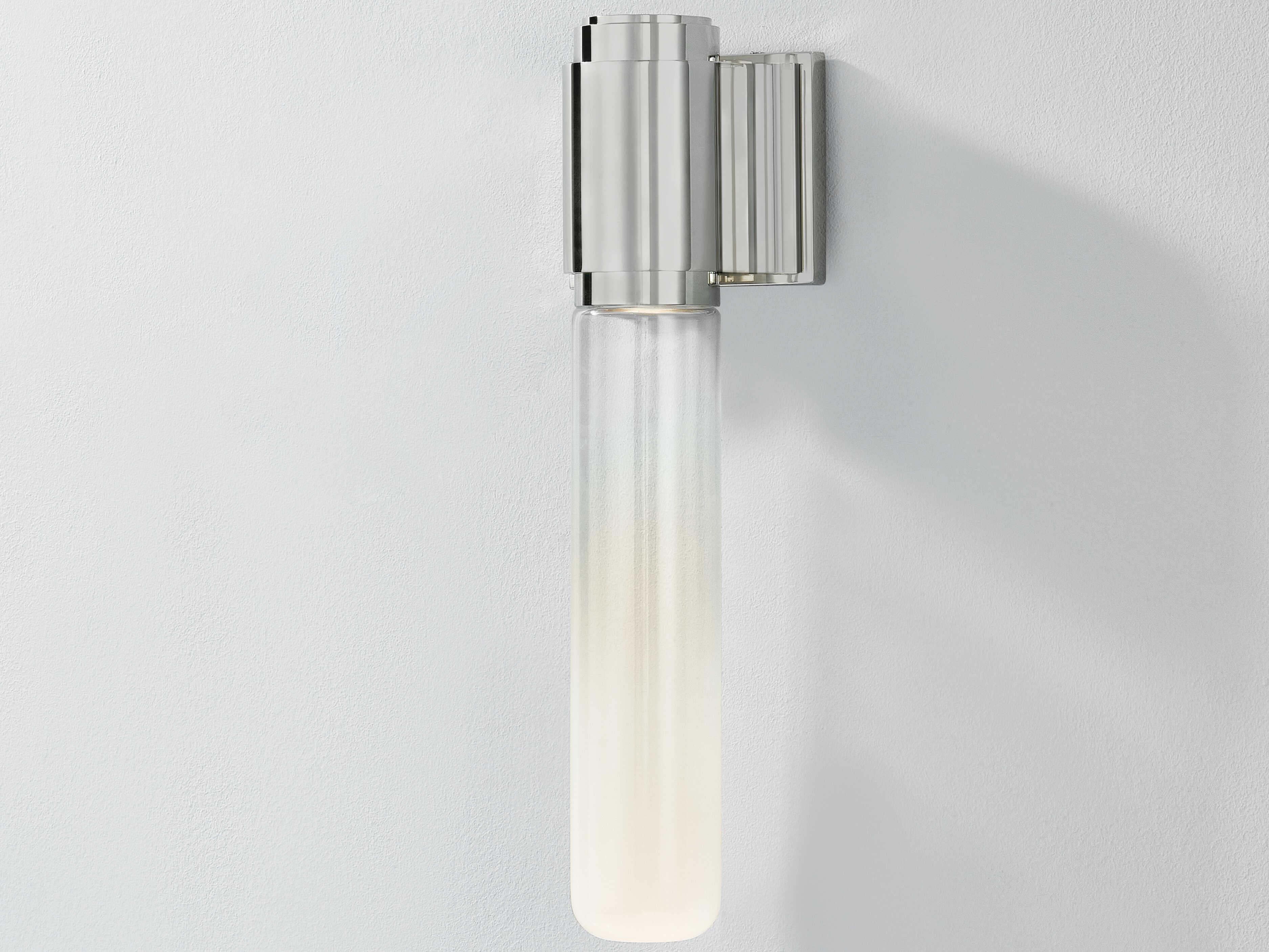 Hudson Valley Colrain 1-Light Polished Nickel Wall Sconce