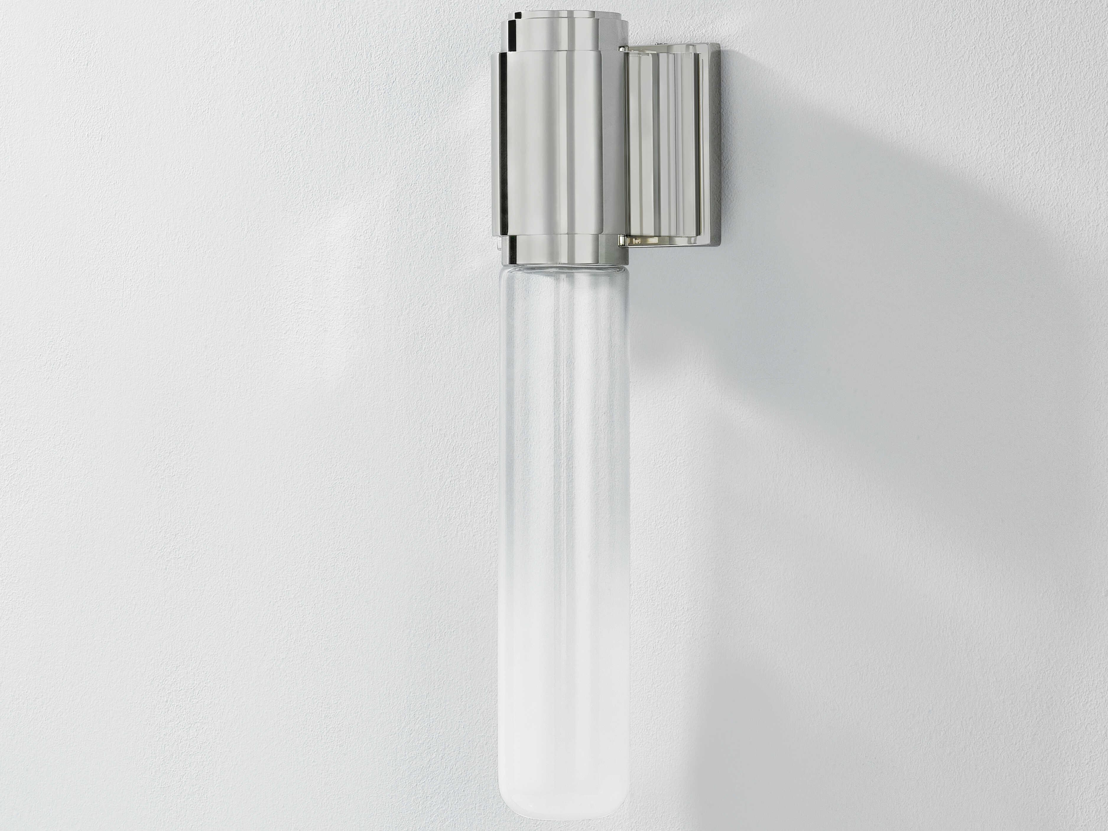 Hudson Valley Colrain 1-Light Polished Nickel Wall Sconce