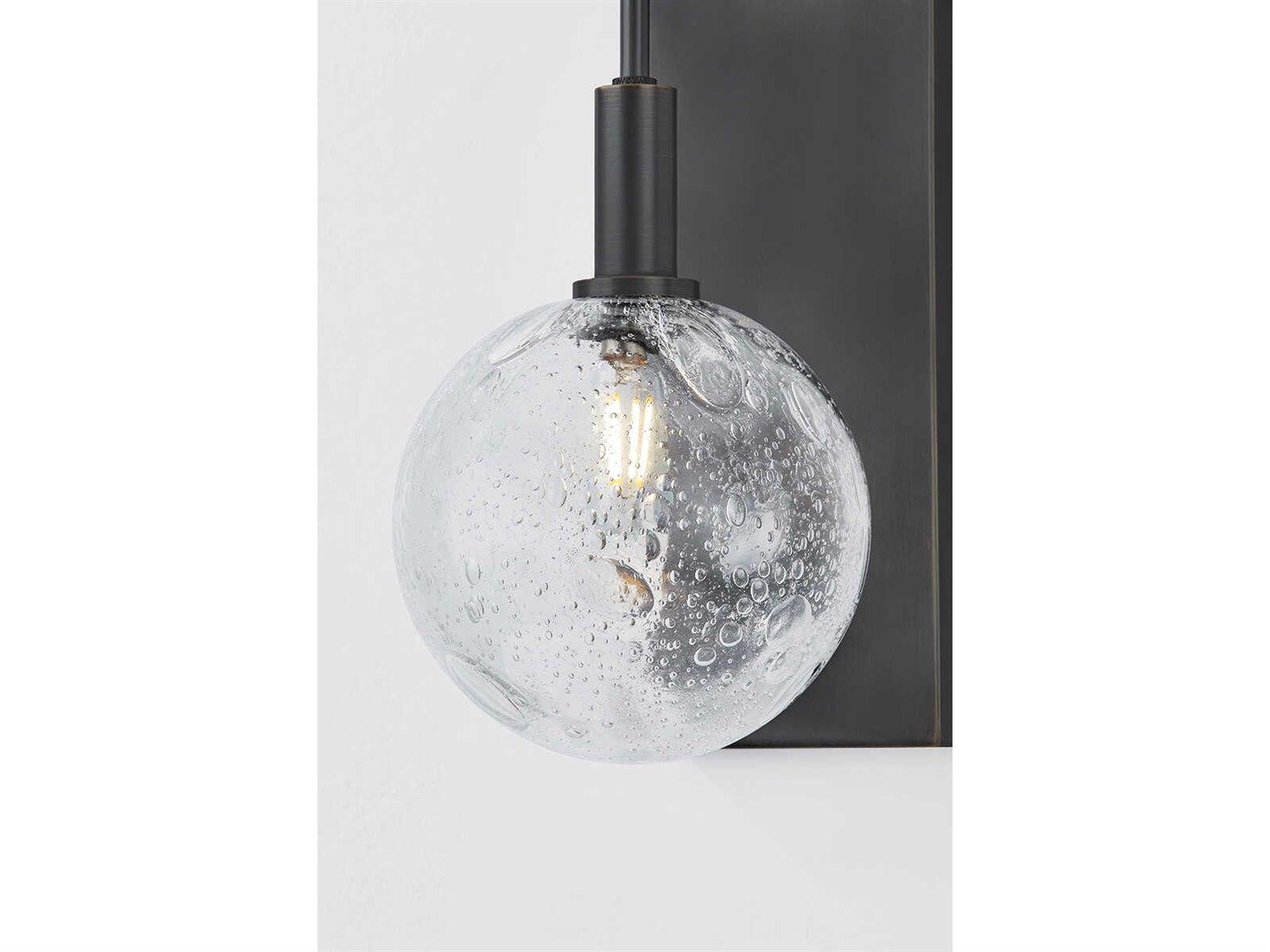 Hudson Valley Onteora 1-Light Distressed Bronze Wall Sconce