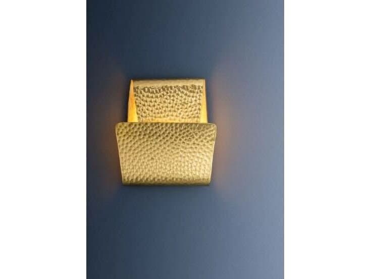 Hudson Valley Dunnsville 1-Light Aged Brass Wall Sconce