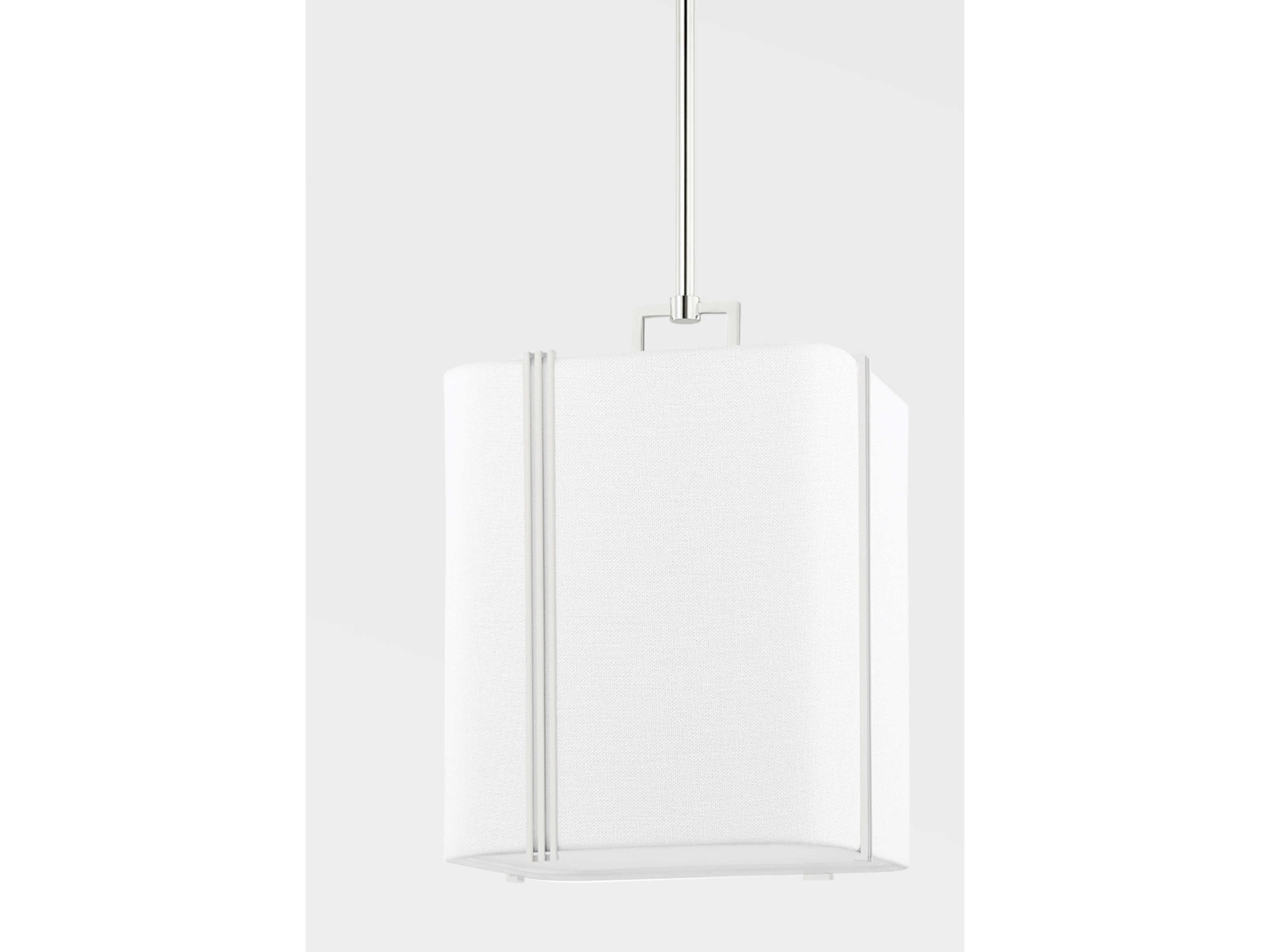 Hudson Valley Downing 1-Light Polished Nickel Pendant