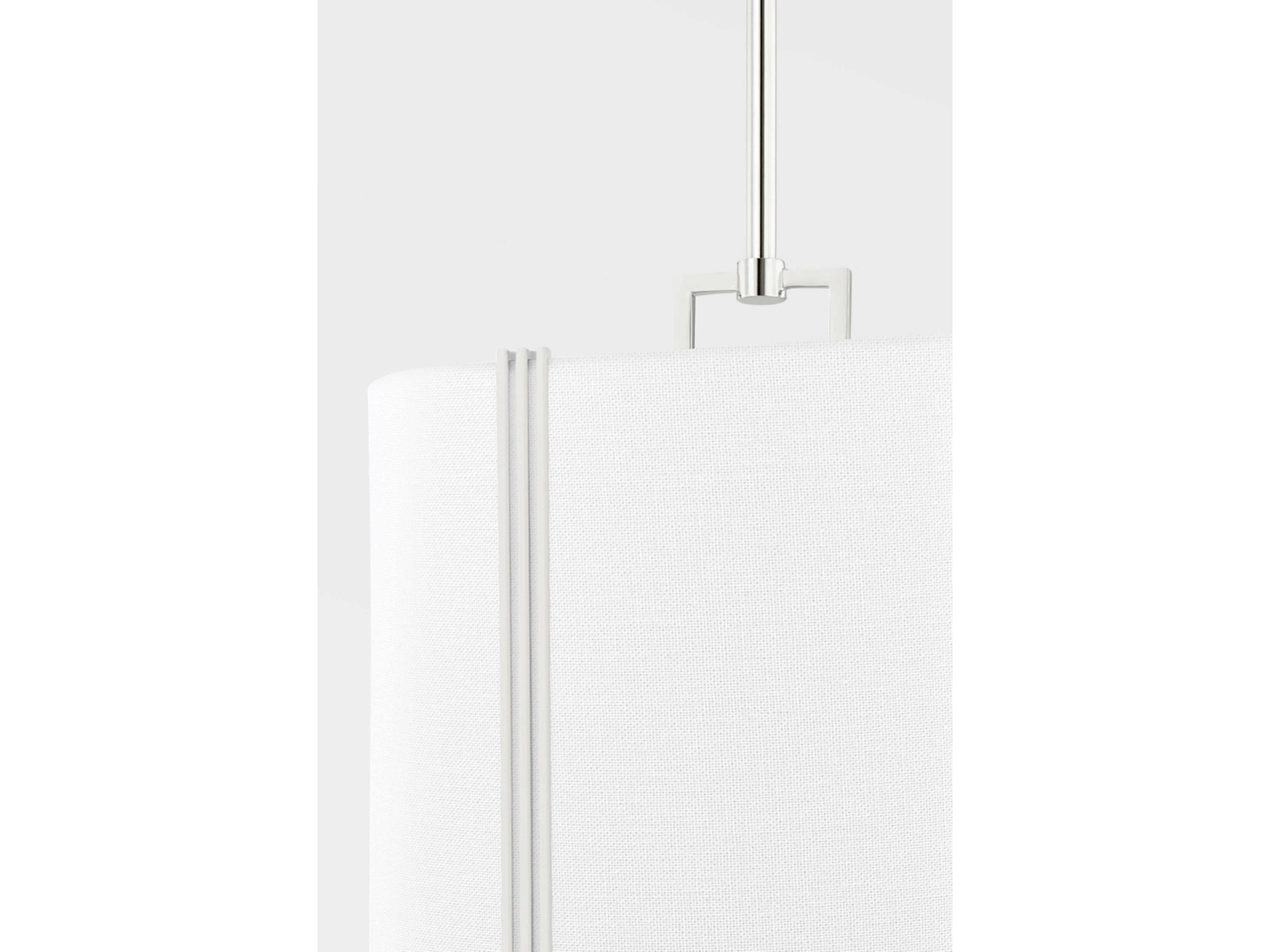 Hudson Valley Downing 1-Light Polished Nickel Pendant