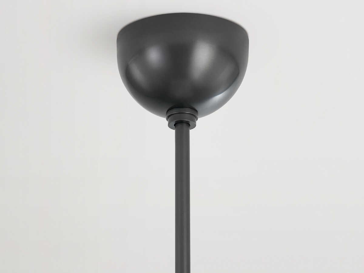 Hudson Valley Lethbridge 1-Light Old Bronze White Glass Bowl Pendant