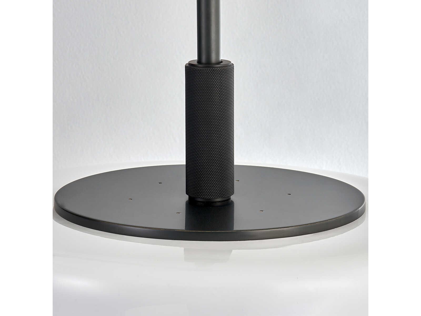 Hudson Valley Lethbridge 1-Light Old Bronze White Glass Bowl Pendant