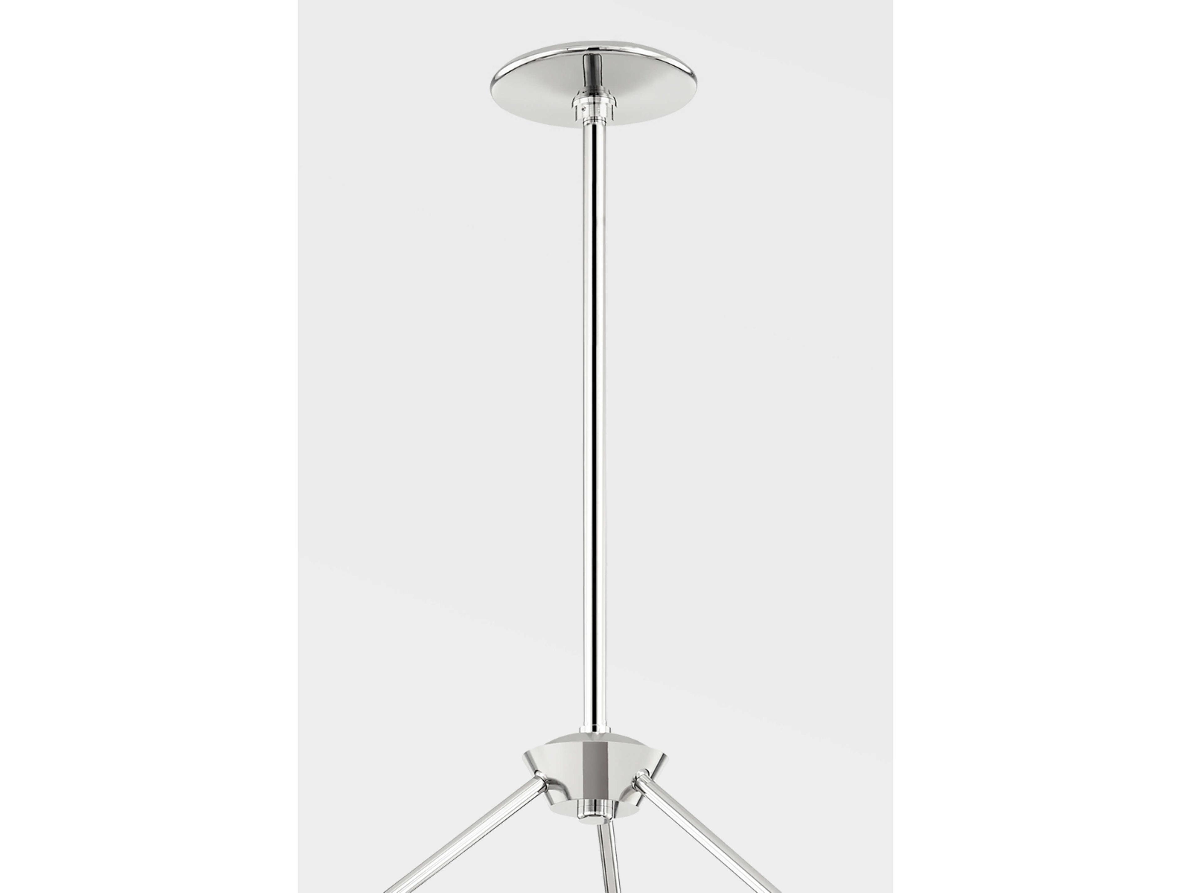 Hudson Valley Barclay 9-Light Polished Nickel Pendant