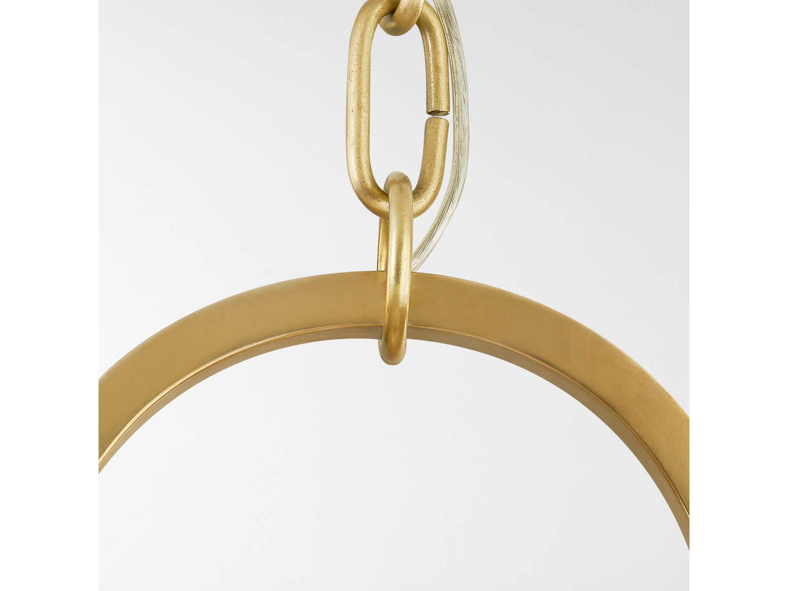 Hudson Valley Burnbay 1-Light Aged Old Bronze Brass Bell Pendant