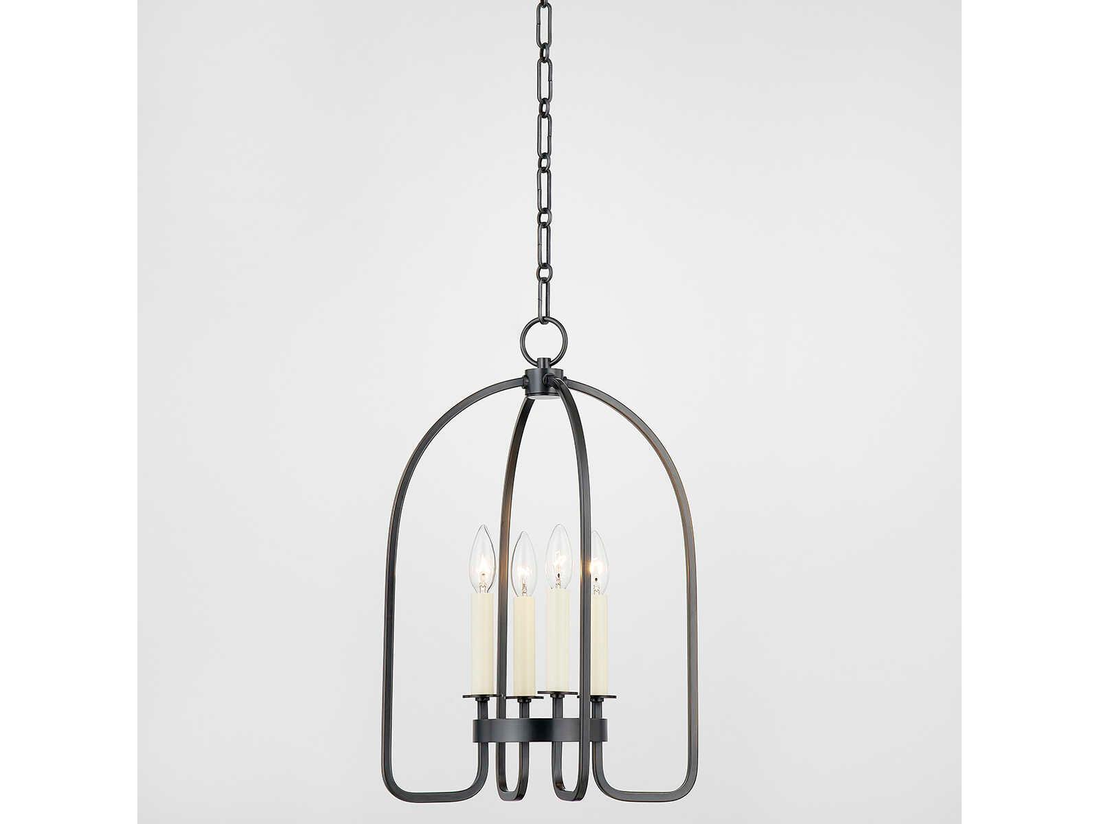 Hudson Valley Oakville 4-Light Old Bronze Lantern Pendant