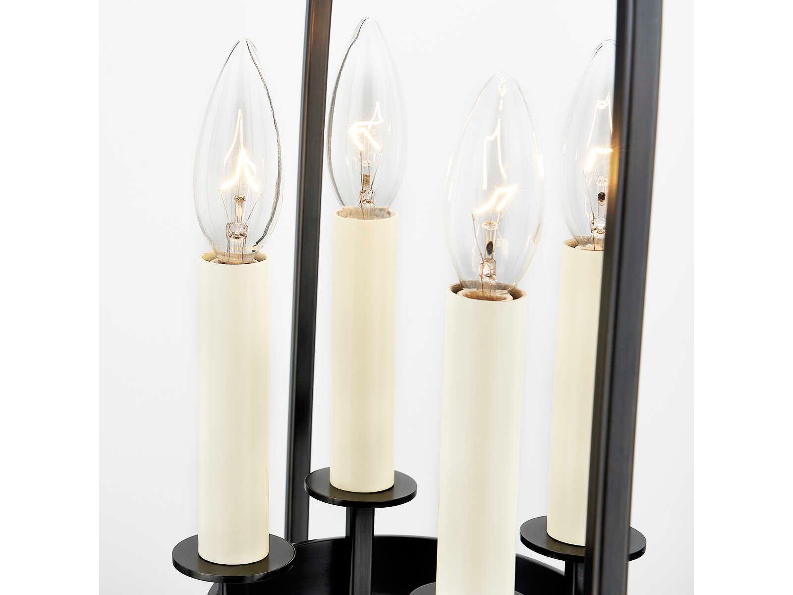 Hudson Valley Oakville 4-Light Old Bronze Lantern Pendant