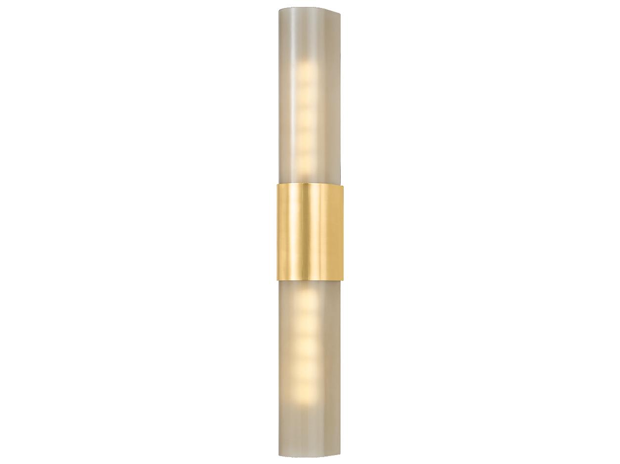 Hudson Valley Somersville 2-Light Aged Brass Wall Sconce