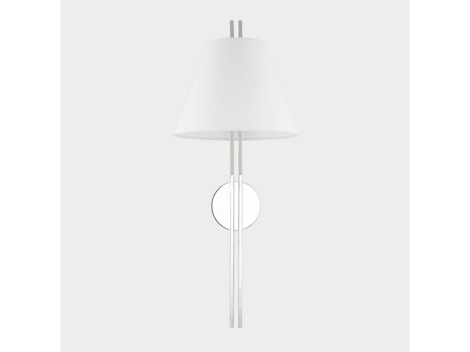 Hudson Valley Shokan 1-Light Polished Nickel Wall Sconce