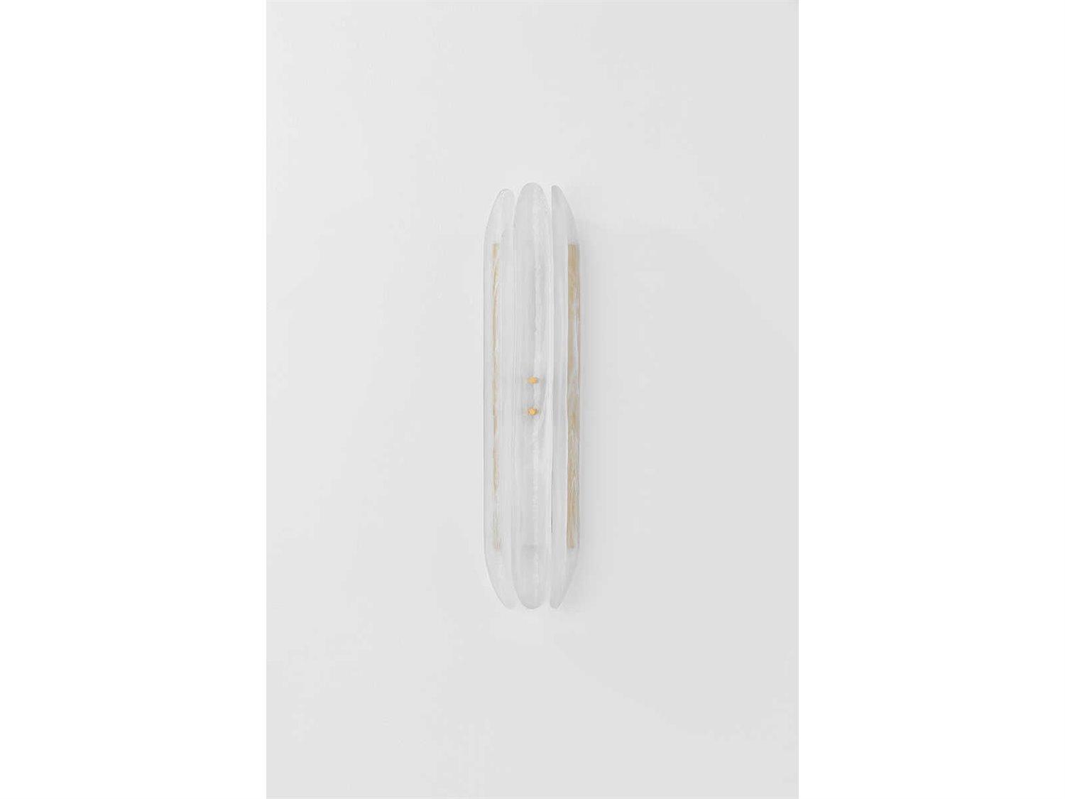 Hudson Valley Westtown 1-Light Aged Brass Wall Sconce