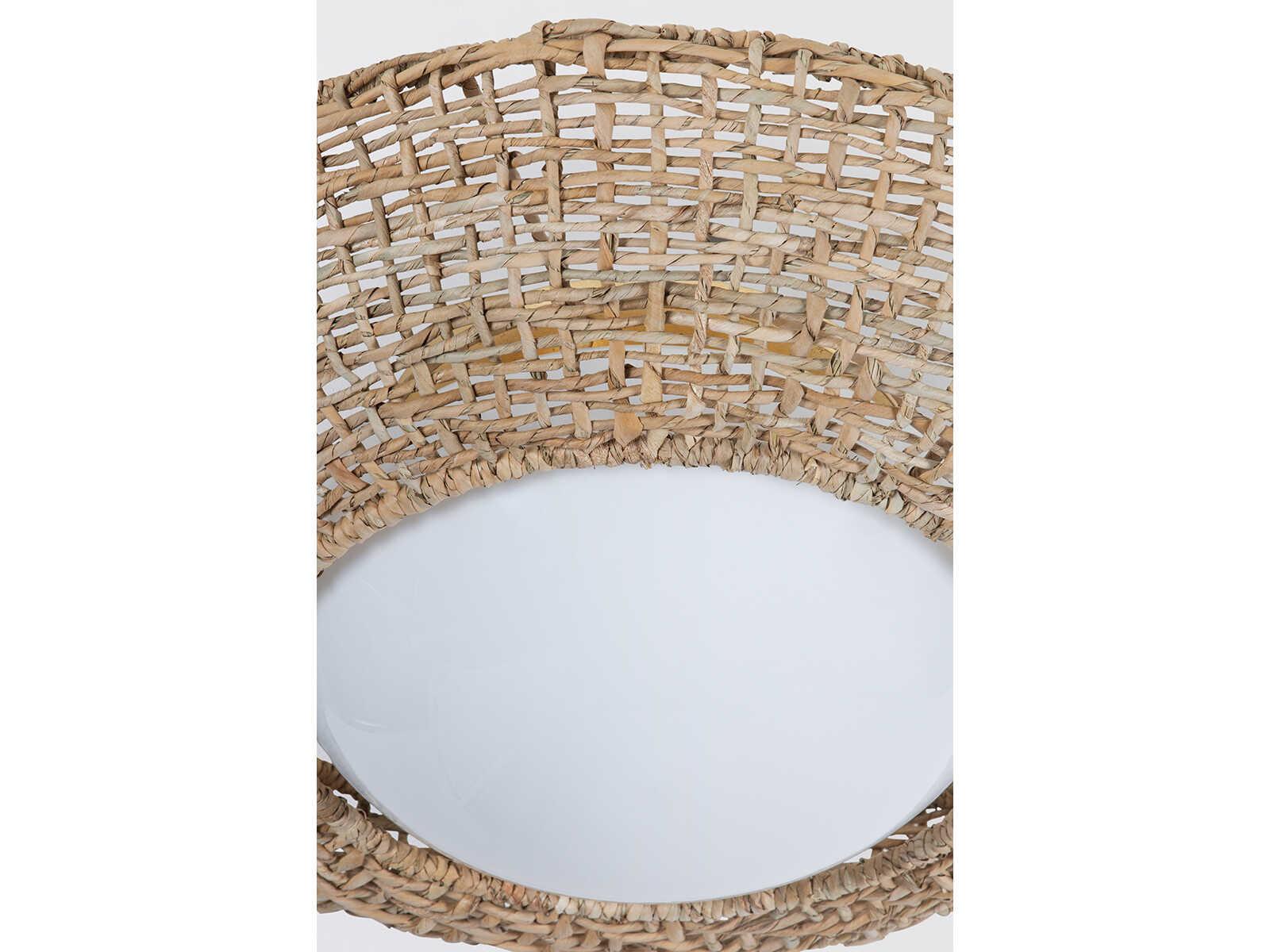 Hudson Valley Killington 2-Light Vintage Gold Leaf Flush Mount