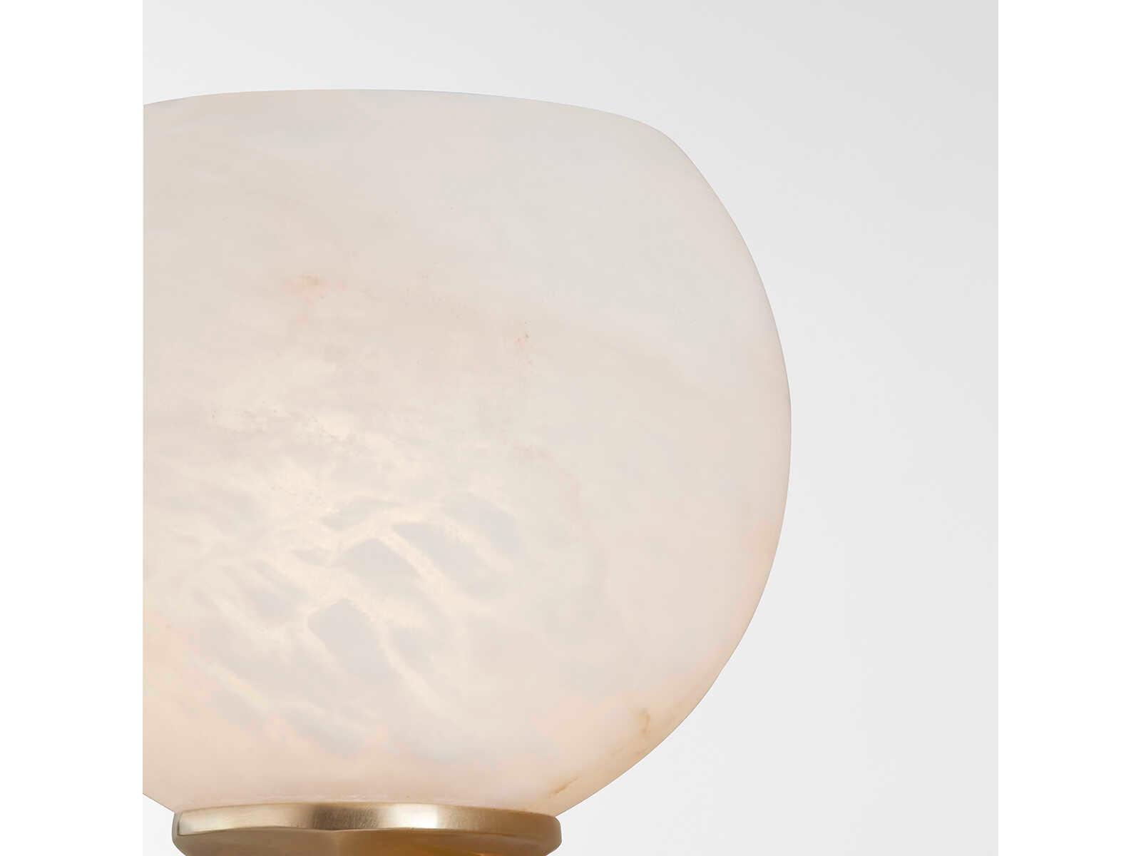 Hudson Valley Melton 1-Light Aged Brass LED Wall Sconce