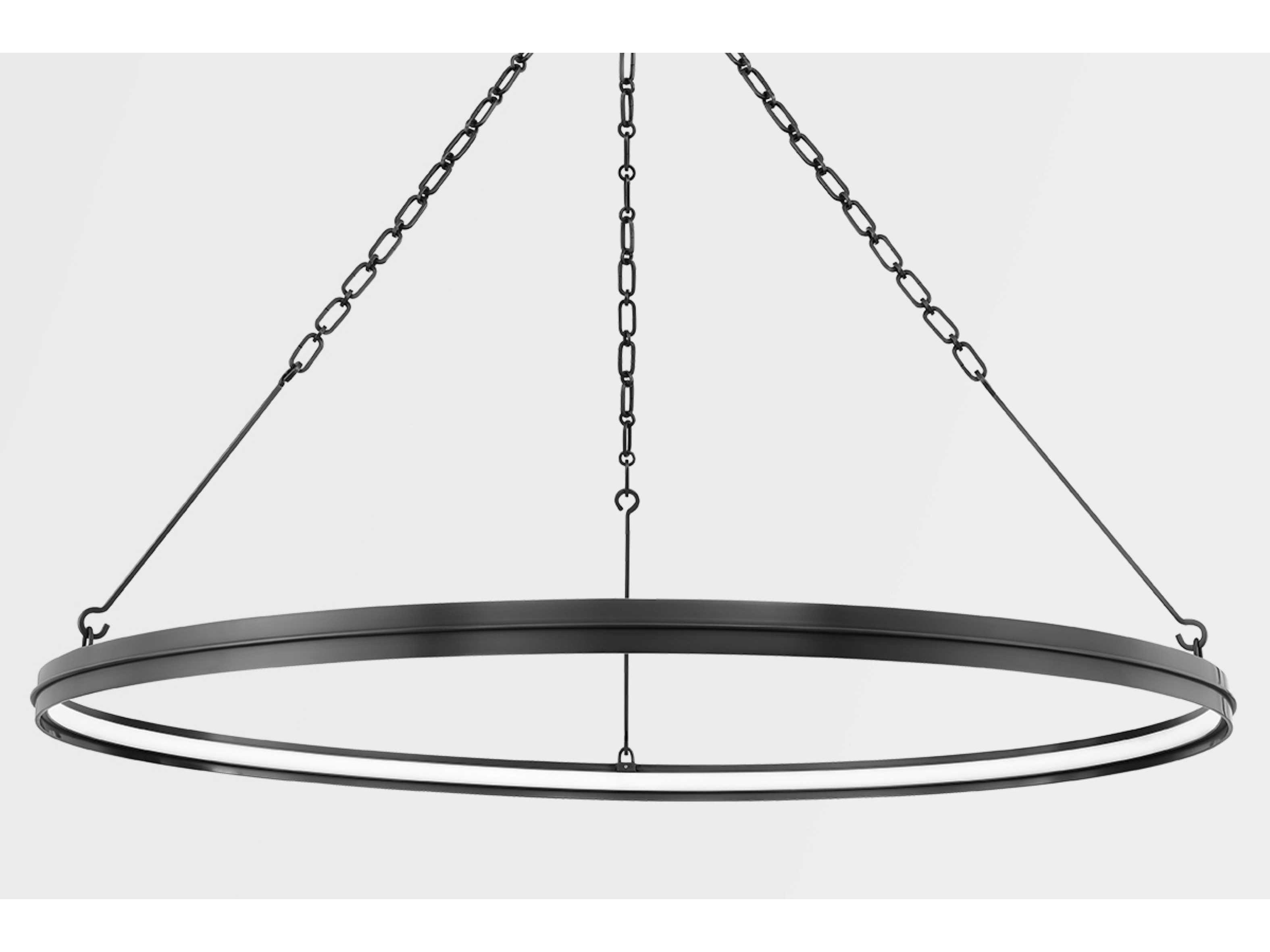 Hudson Valley Rosendale 1-Light Old Bronze LED Round Pendant