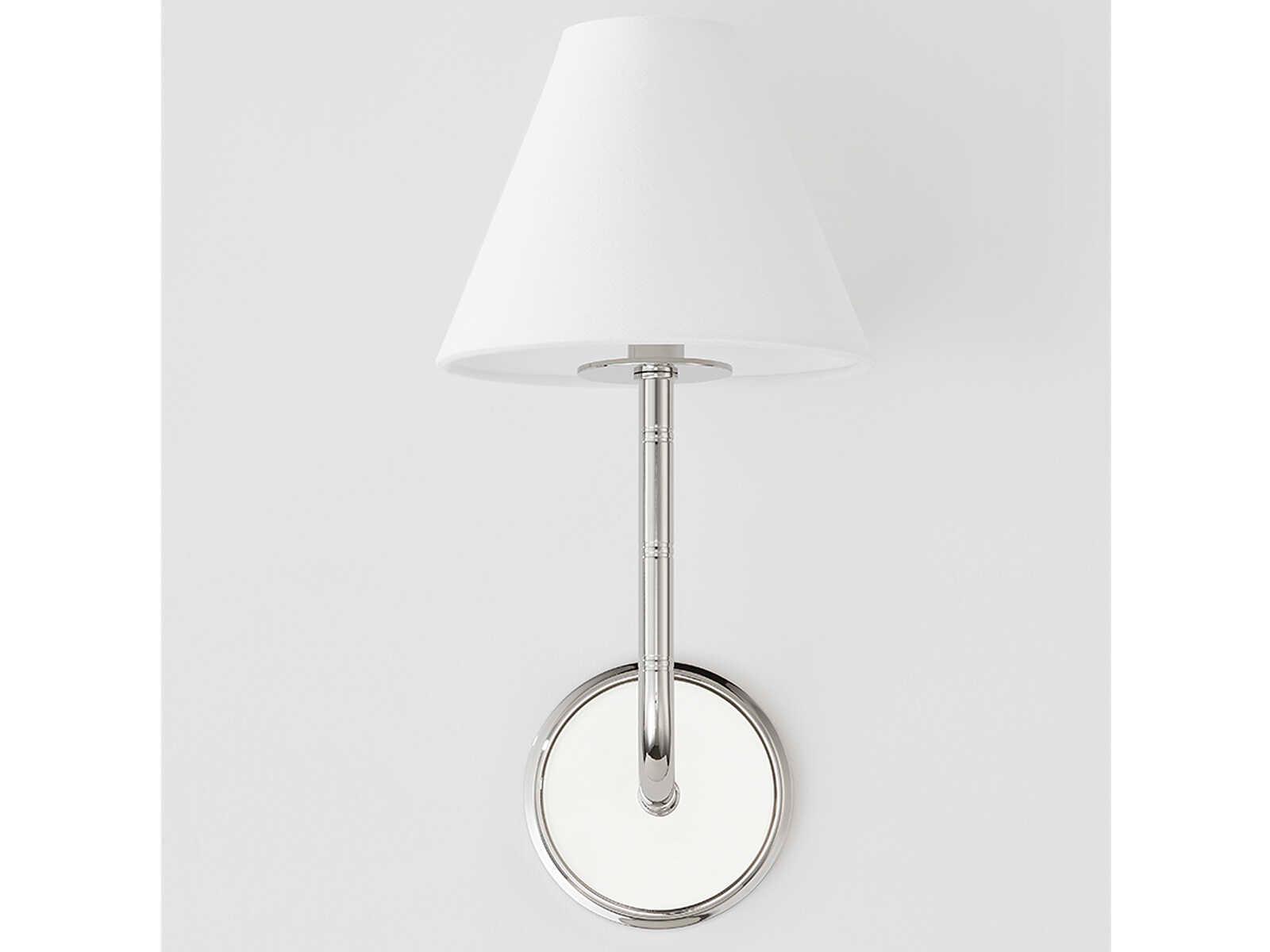 Hudson Valley Trice 1-Light Polished Nickel Wall Sconce